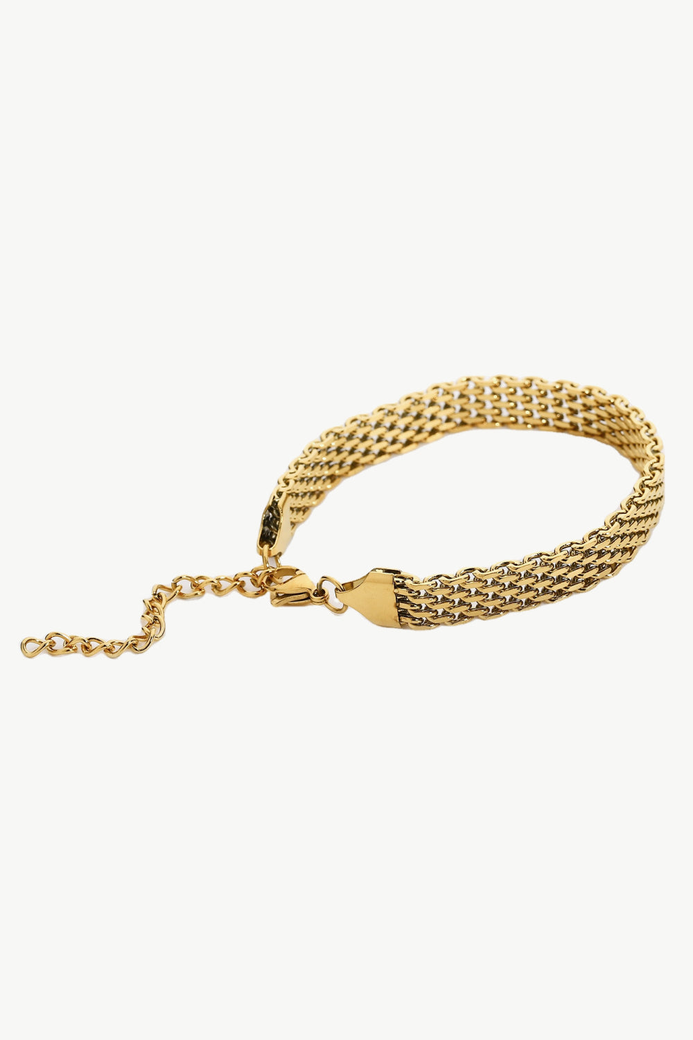 She Thick Gold Chain Bracelet