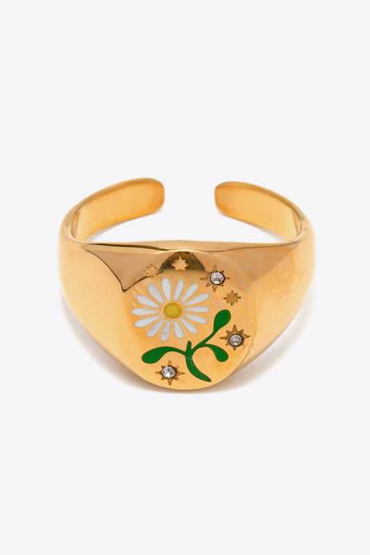 Lucy’s Daisy Signet Ring