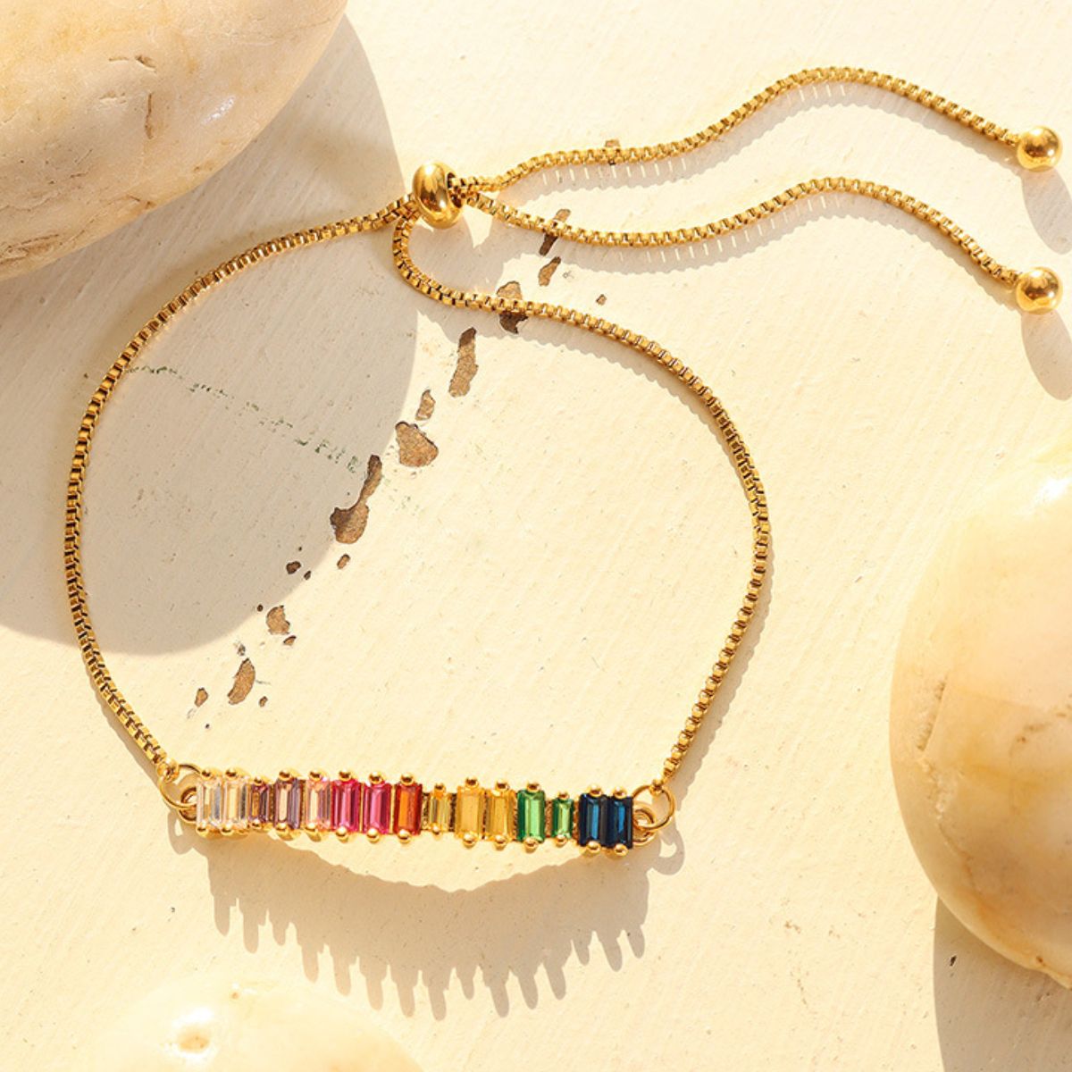 Somewhere over the Rainbow Bracelet