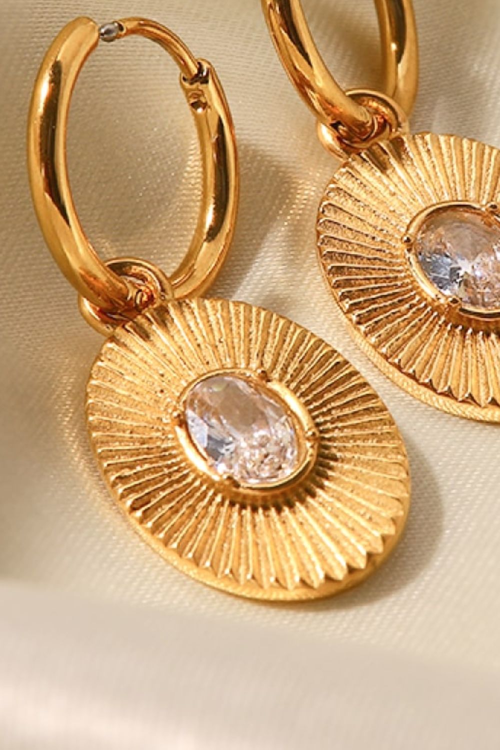 Opulent Oval Earrings