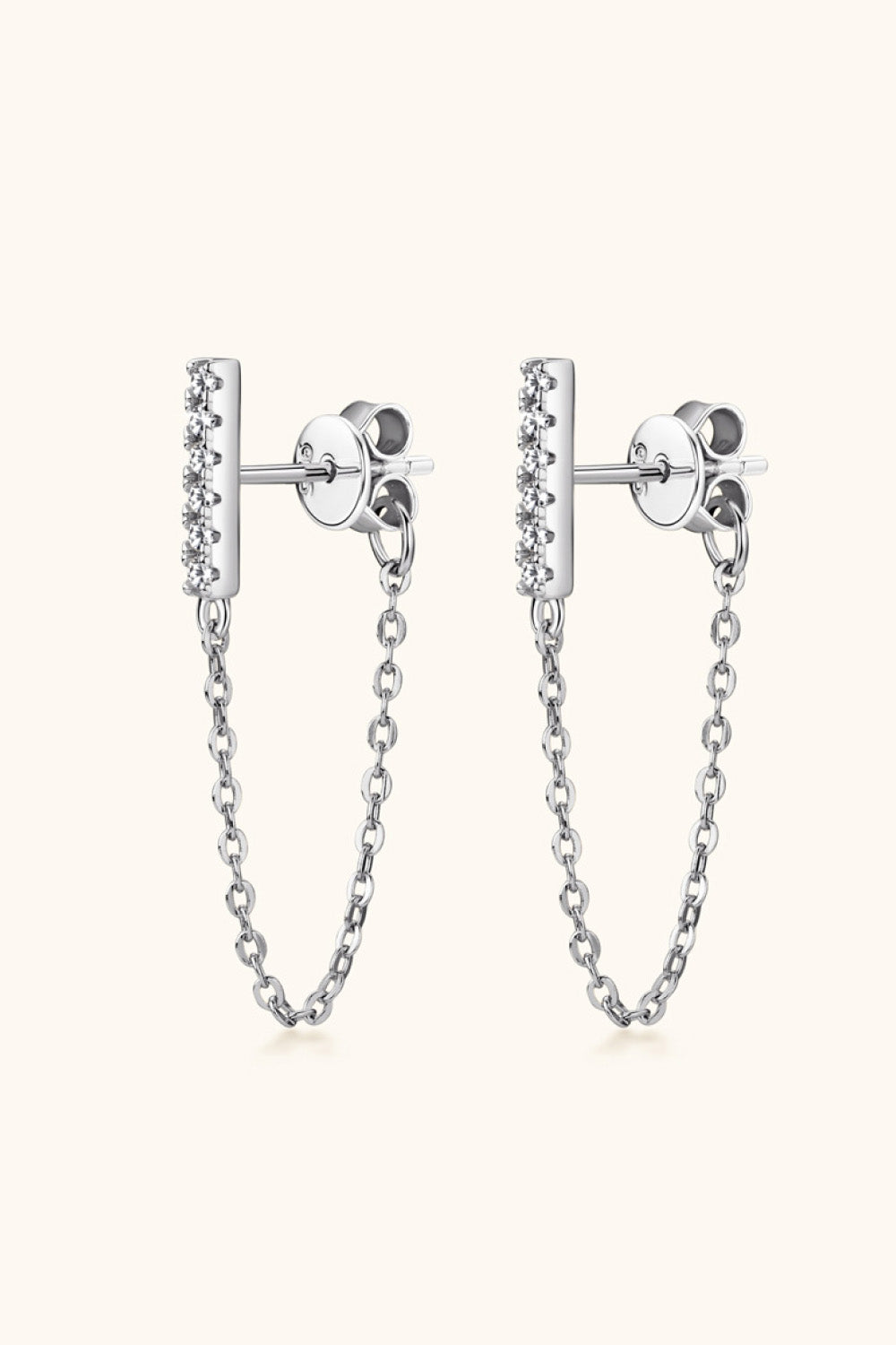 Sparkle & Chain Earrings