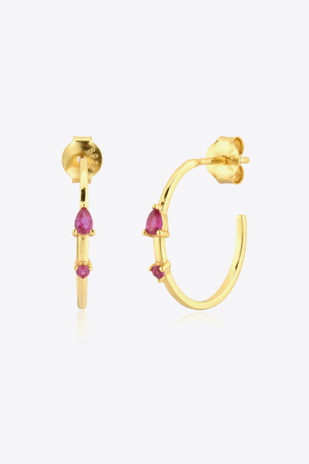 Spice it Up C-Hoop Earrings