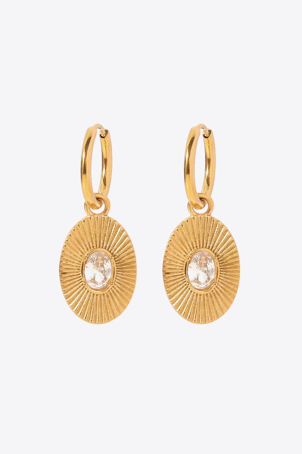 Opulent Oval Earrings