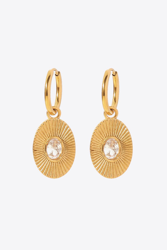 Opulent Oval Earrings