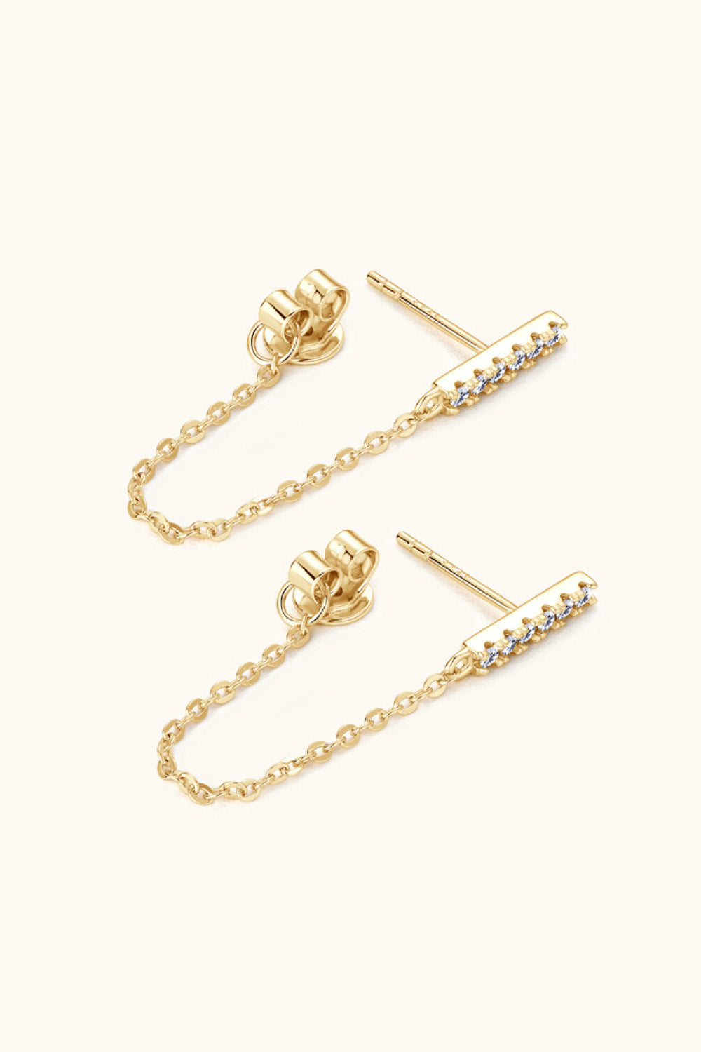 Sparkle & Chain Earrings