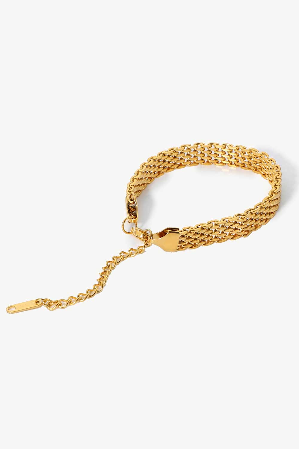 She Thick Gold Chain Bracelet