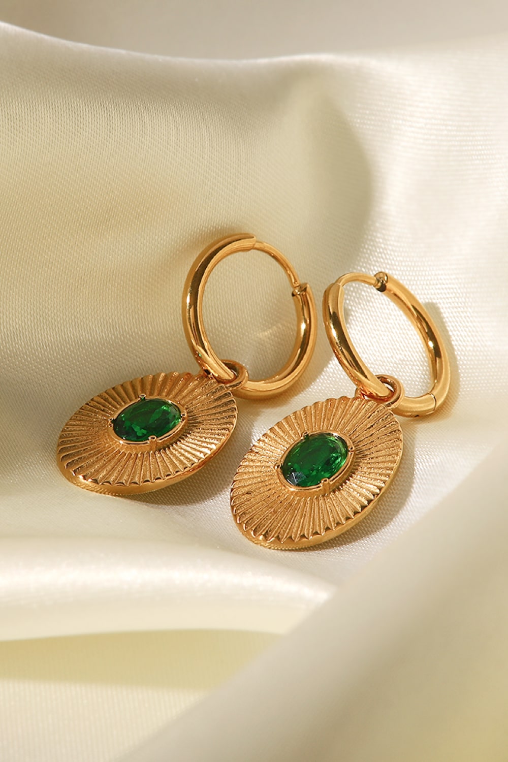 Opulent Oval Earrings