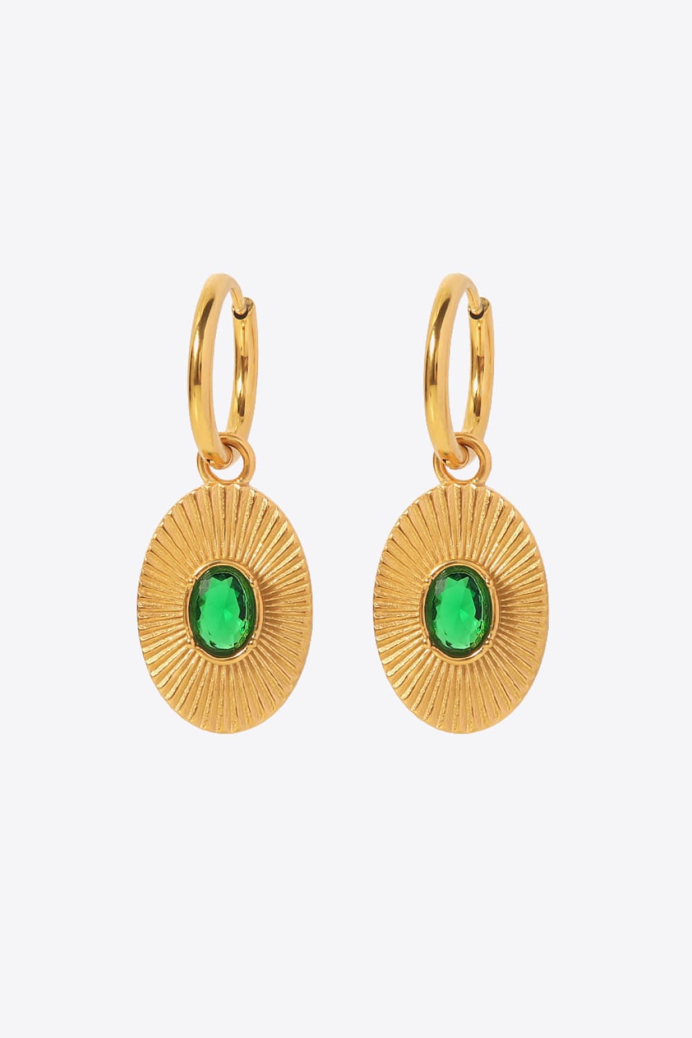 Opulent Oval Earrings