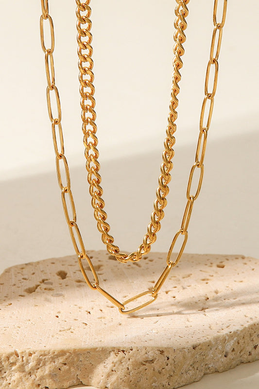 Laid & Layered Chain Necklace