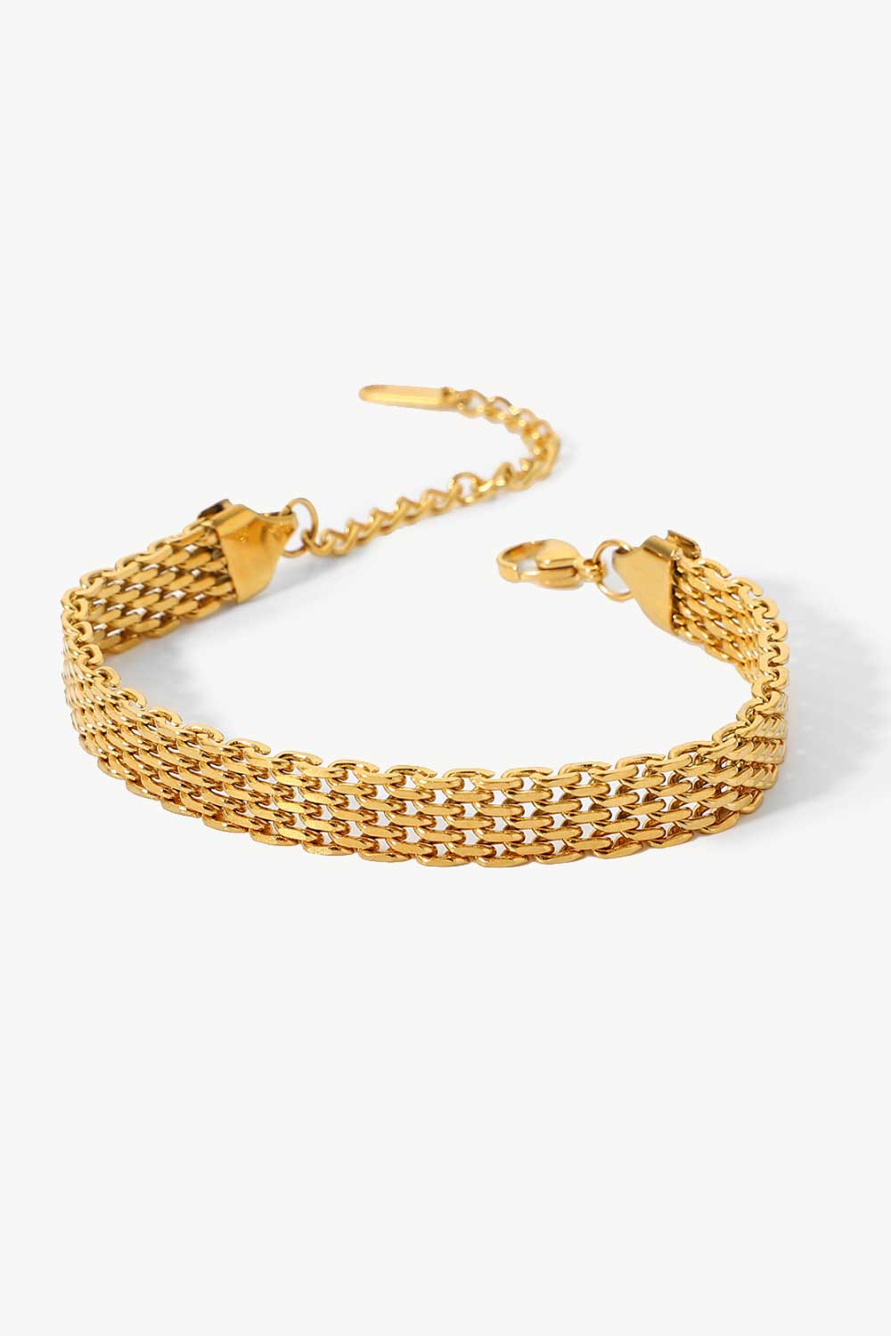 She Thick Gold Chain Bracelet