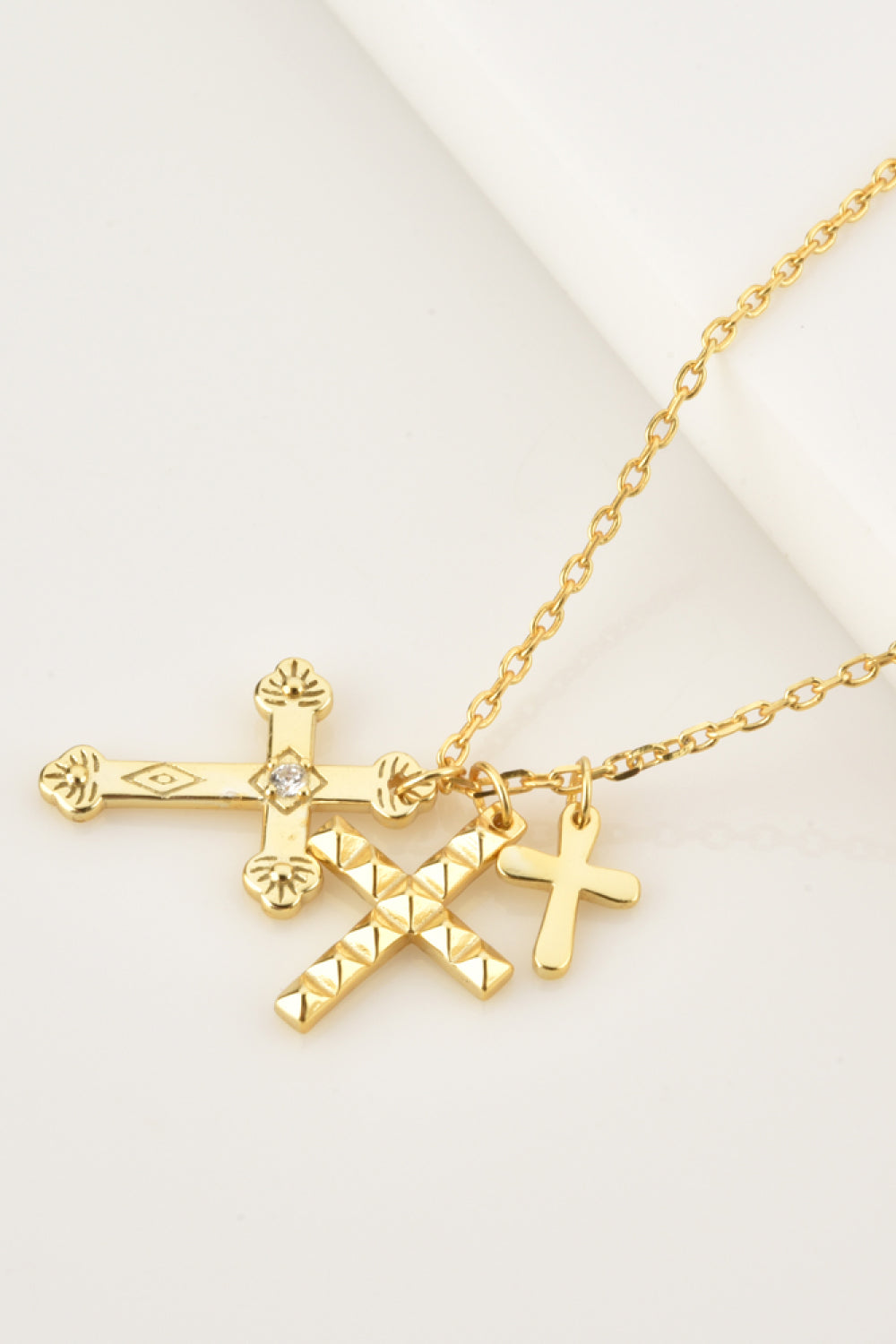 Cross Paths Necklace