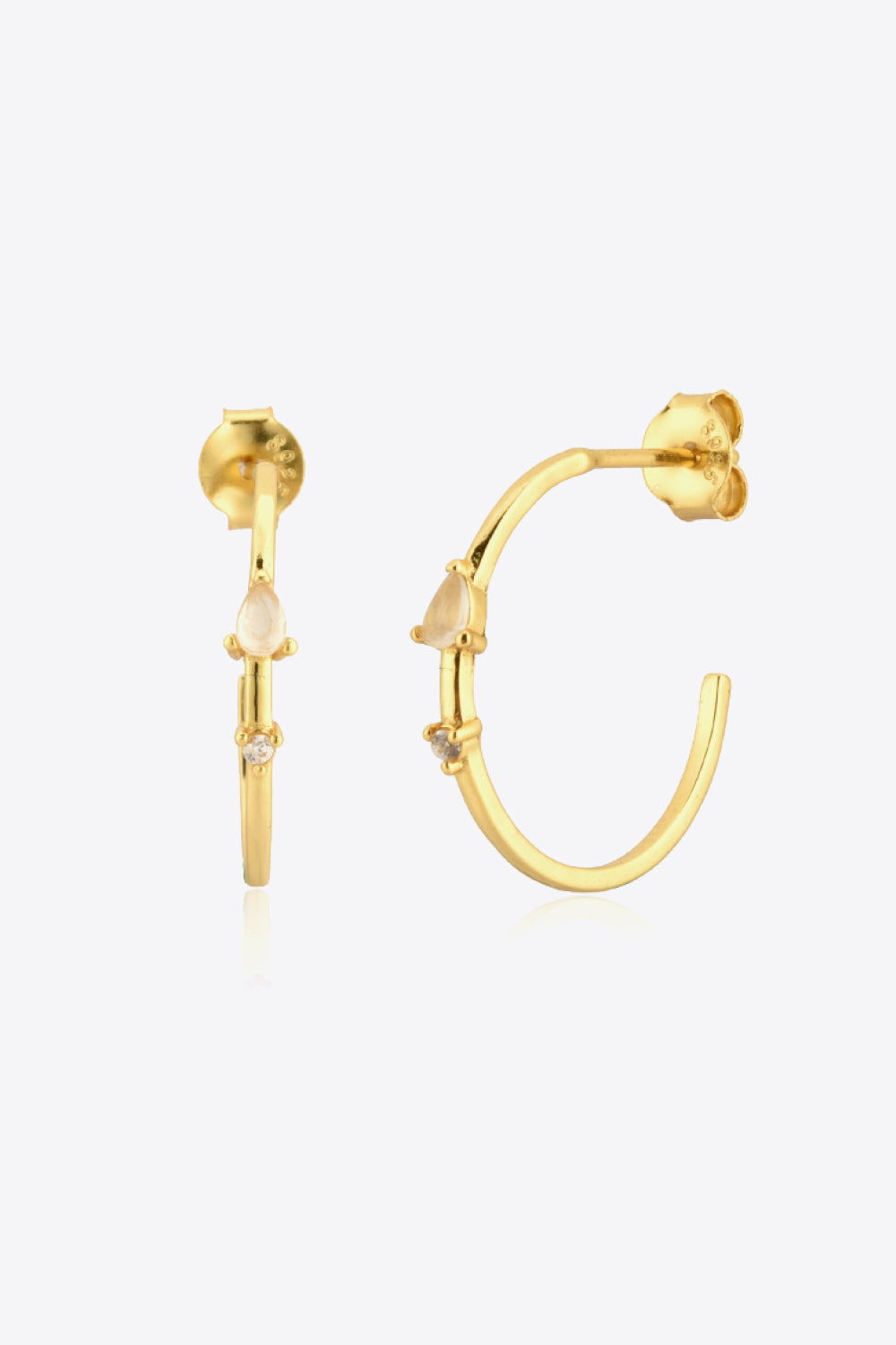 Spice it Up C-Hoop Earrings