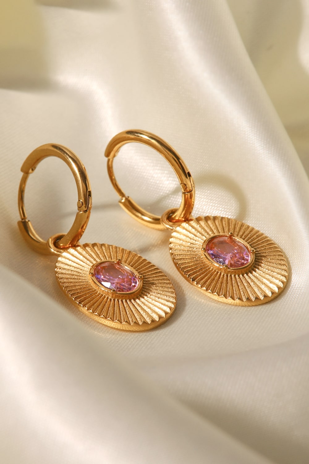 Opulent Oval Earrings