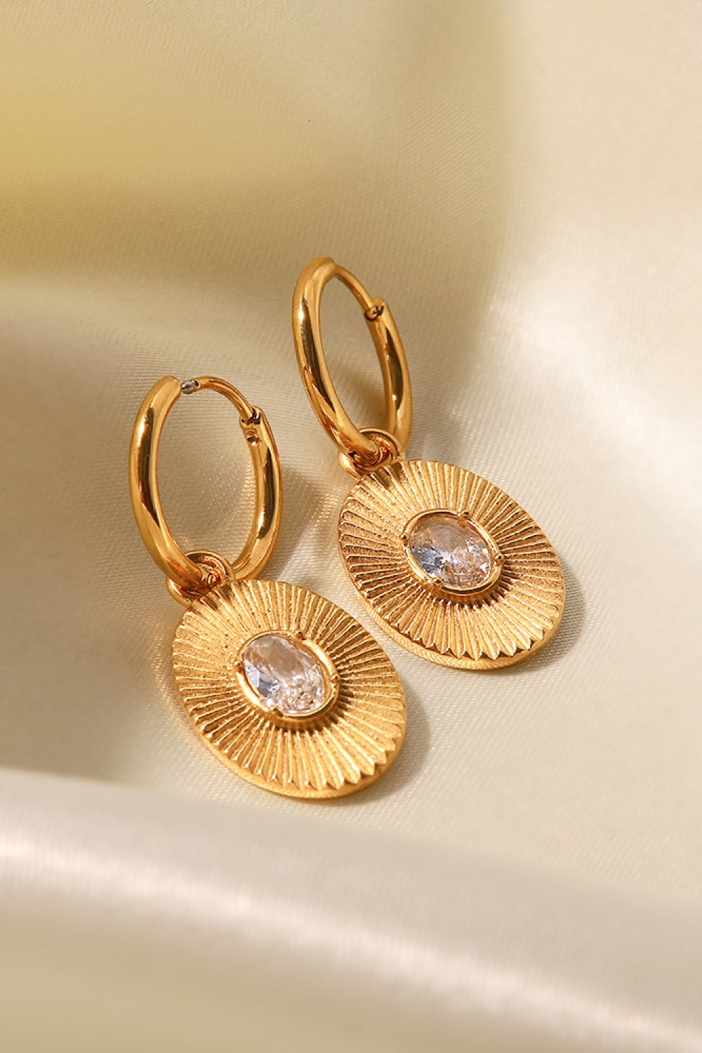 Opulent Oval Earrings