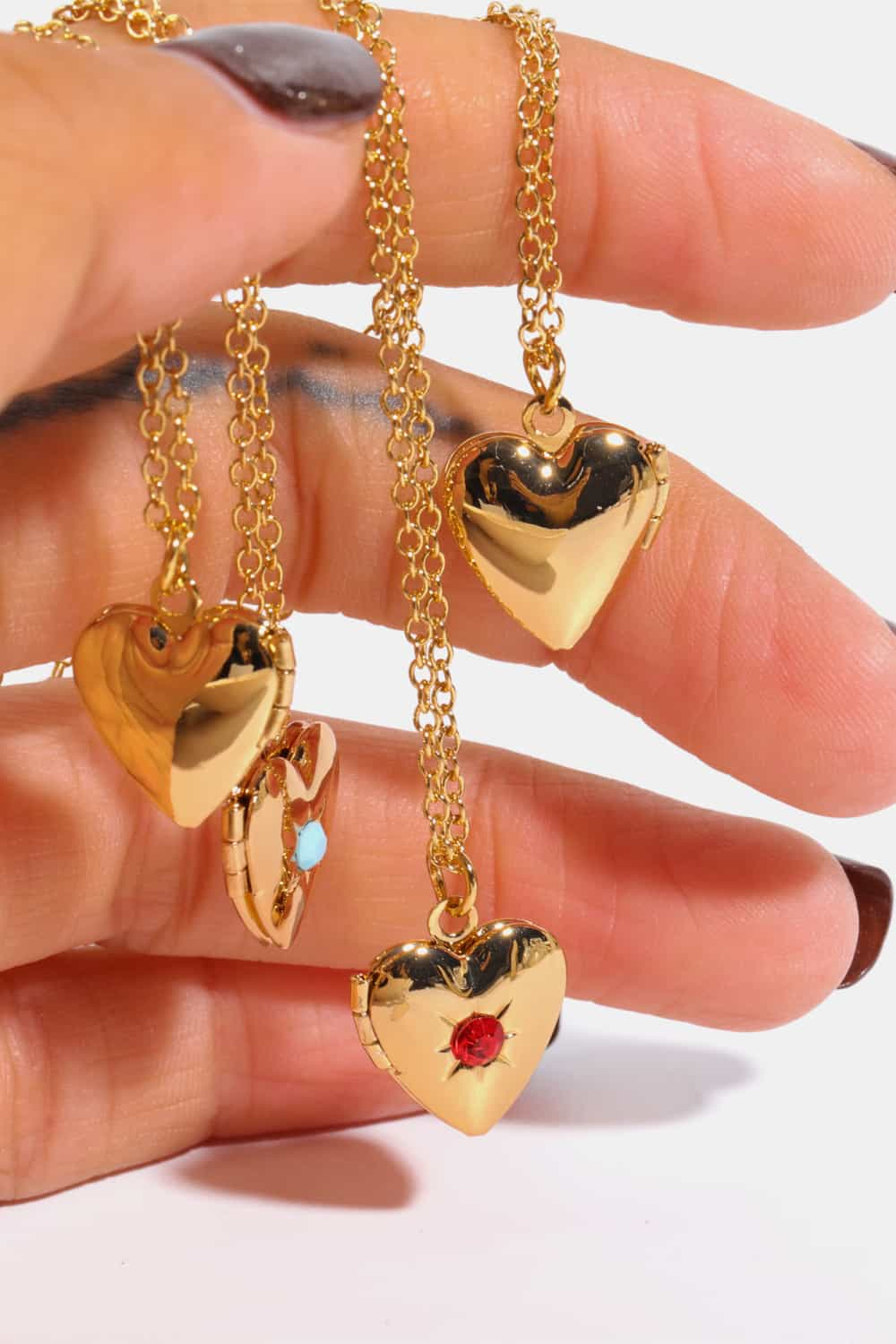 Heart of Gold Locket Necklace