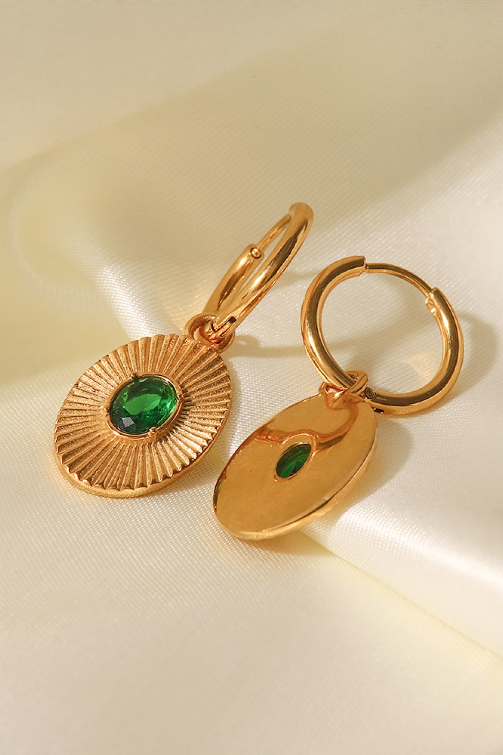 Opulent Oval Earrings